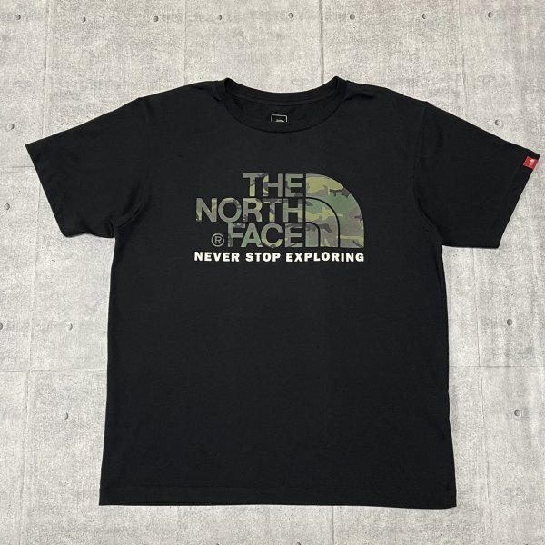 THE NORTH FACE カモフラージュロゴ Tシャツ ザノースフェイス CAMOUFLAGE LOGO TEE 迷彩 ロゴドン 速乾 スポーツウェア 石瀬7107拍卖