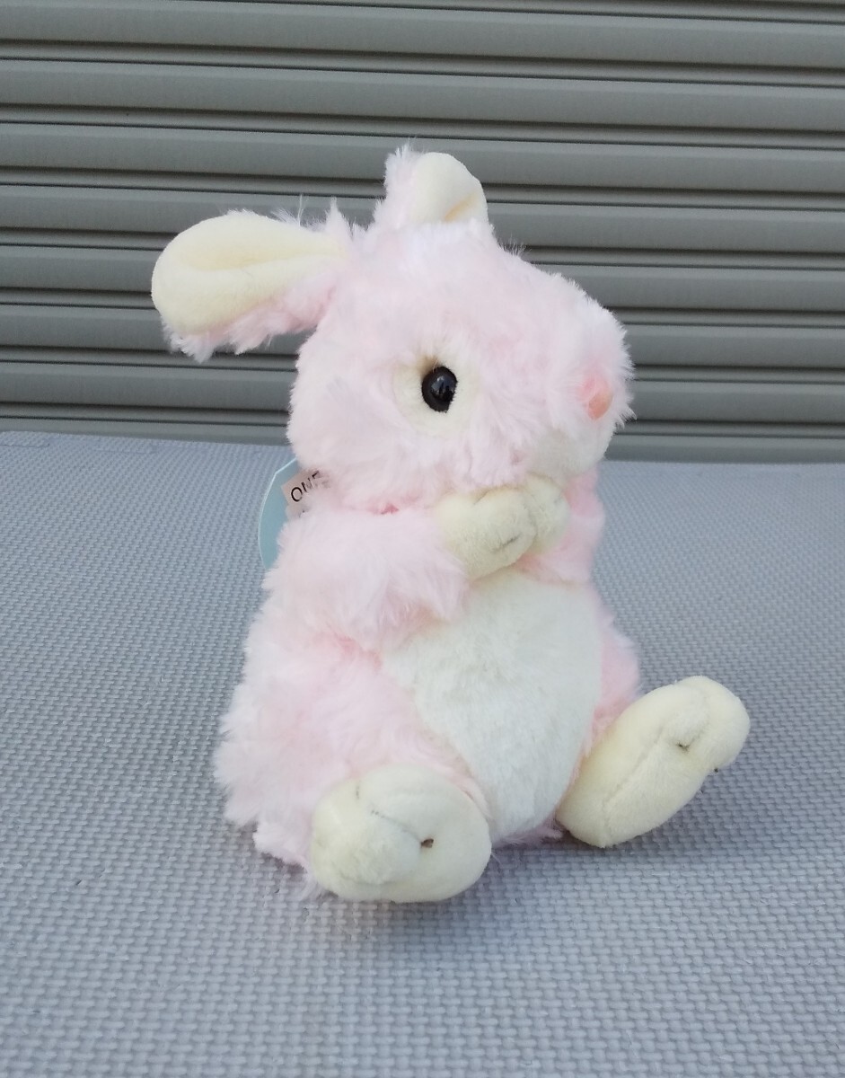 BUNNY STICK BUNNY オルゴール 付き 「ONE LOVE」うさぎ ぬいぐるみ 飾り コレクション ワンラブ ウサギ タグ付き バニースティックバニー拍卖