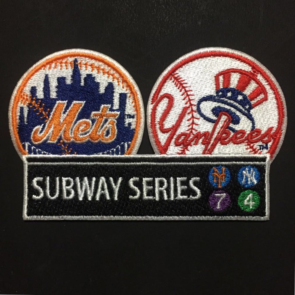 MLB サブウェイシリーズ メッツ ヤンキース ワッペン拍卖