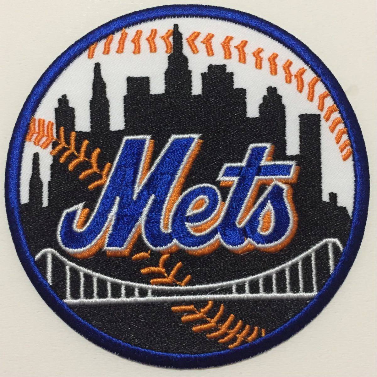 MLB ニューヨーク・メッツ 青×黒 ワッペン拍卖