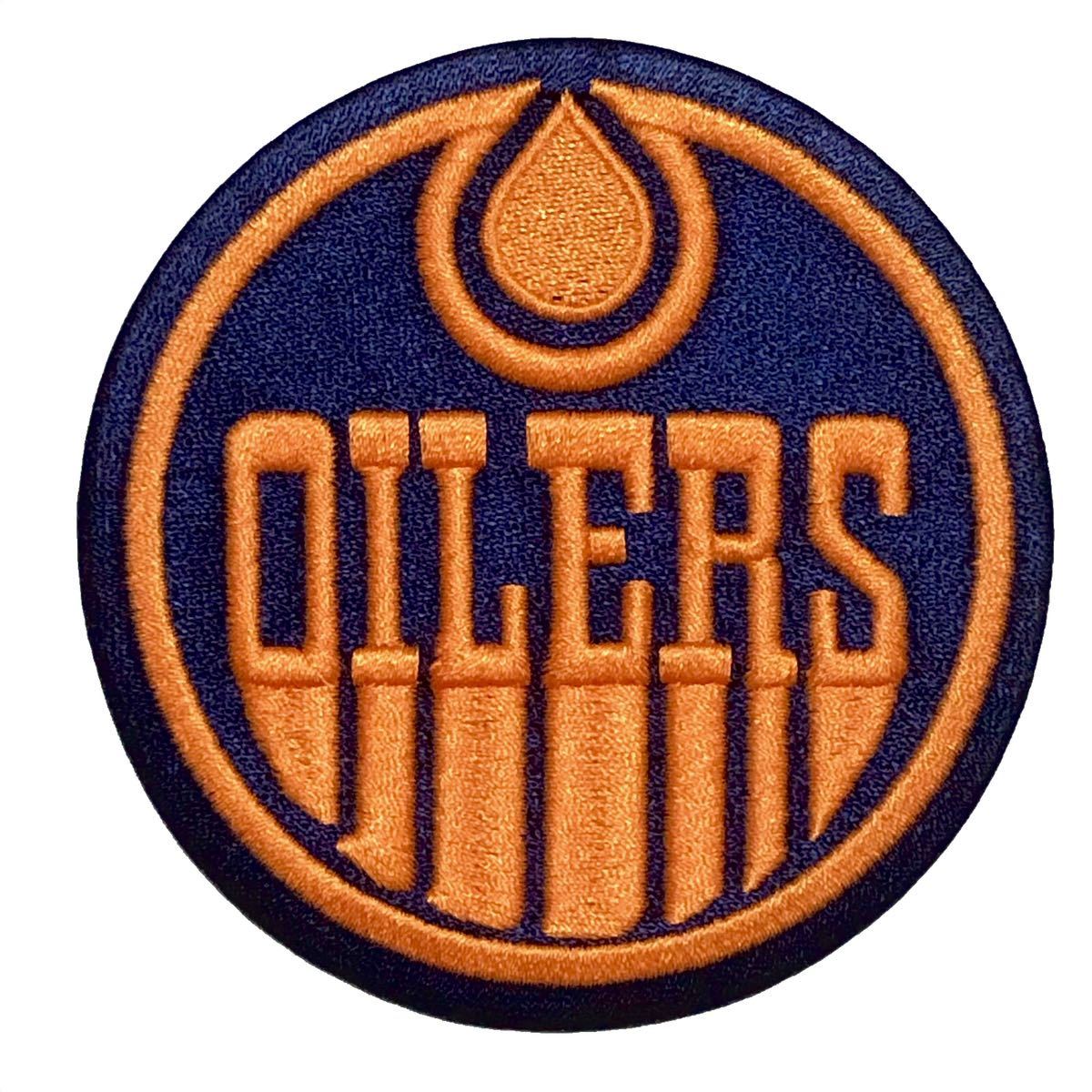 NHL エドモントン・オイラーズ ワッペン ネイビー拍卖