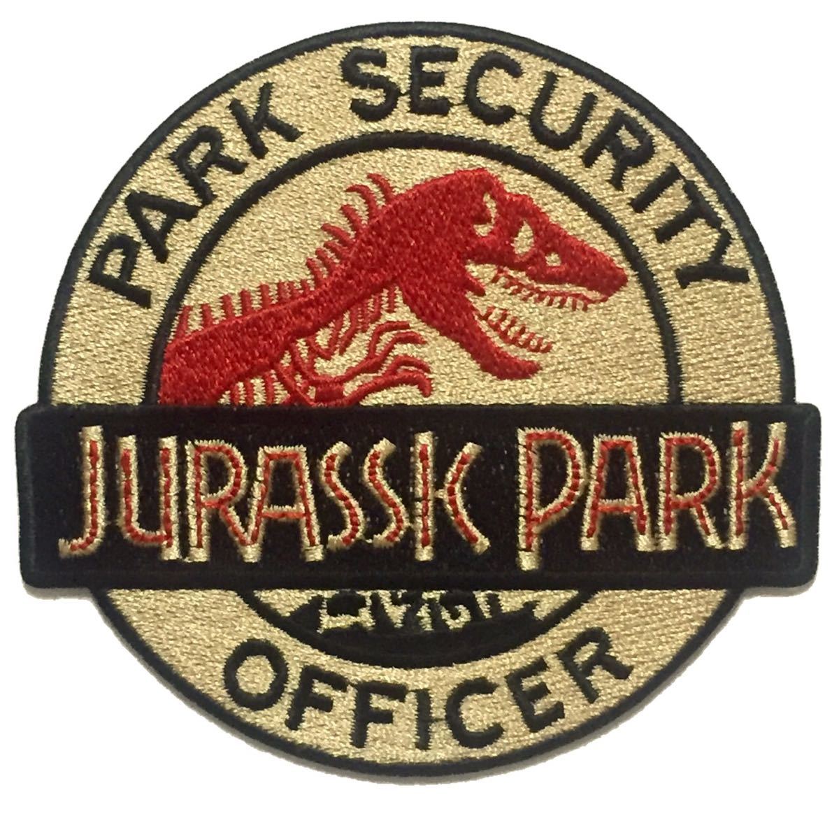 ジュラシックパーク パークセキュリティオフィサー ワッペン拍卖
