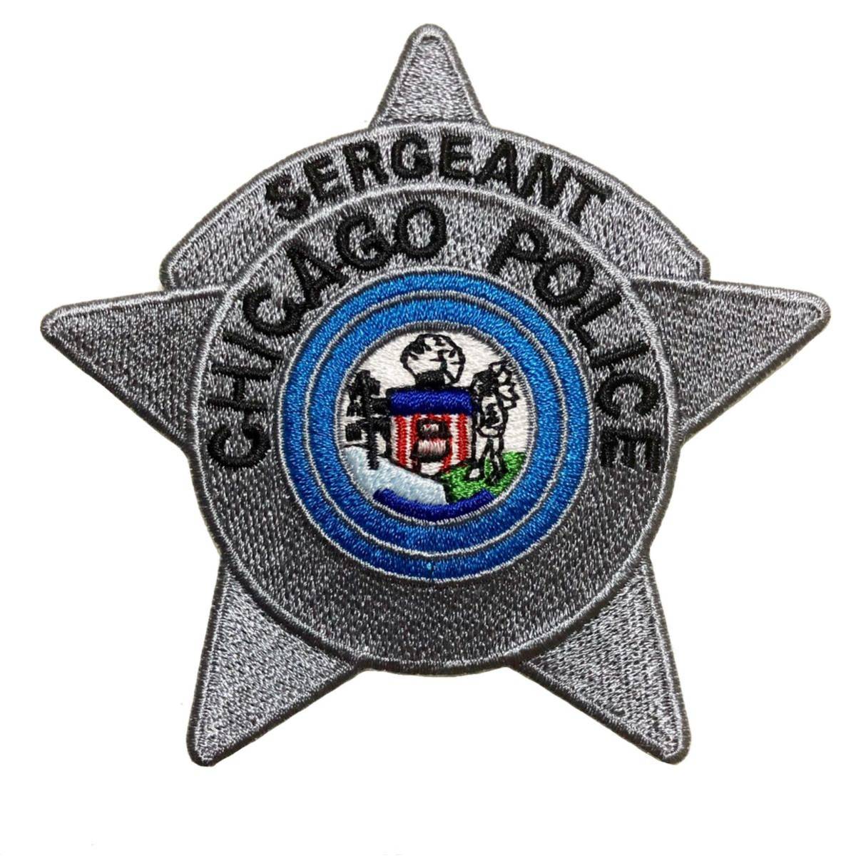 CPD シカゴ市警 サージャント バッジ ワッペン拍卖