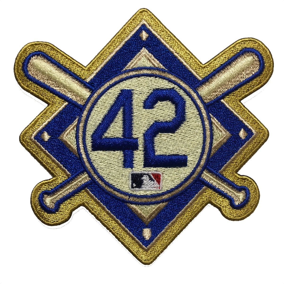 MLB ジャッキー・ロビンソン 42 ワッペン拍卖