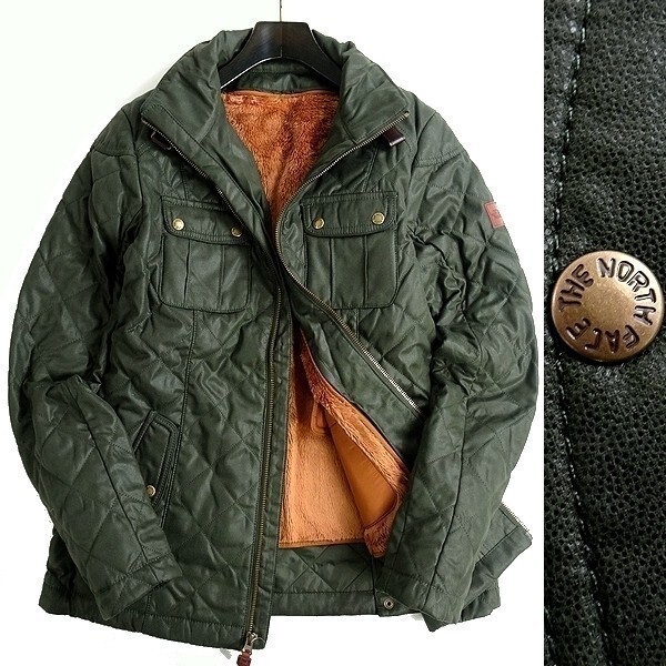 THE NORTH FACE ノースフェイス 定価3.5万 中綿EXCELLOFT ベストライナー付き 中綿キルティングジャケット F87 KHA 85/M ▲043▼bus7927b拍卖