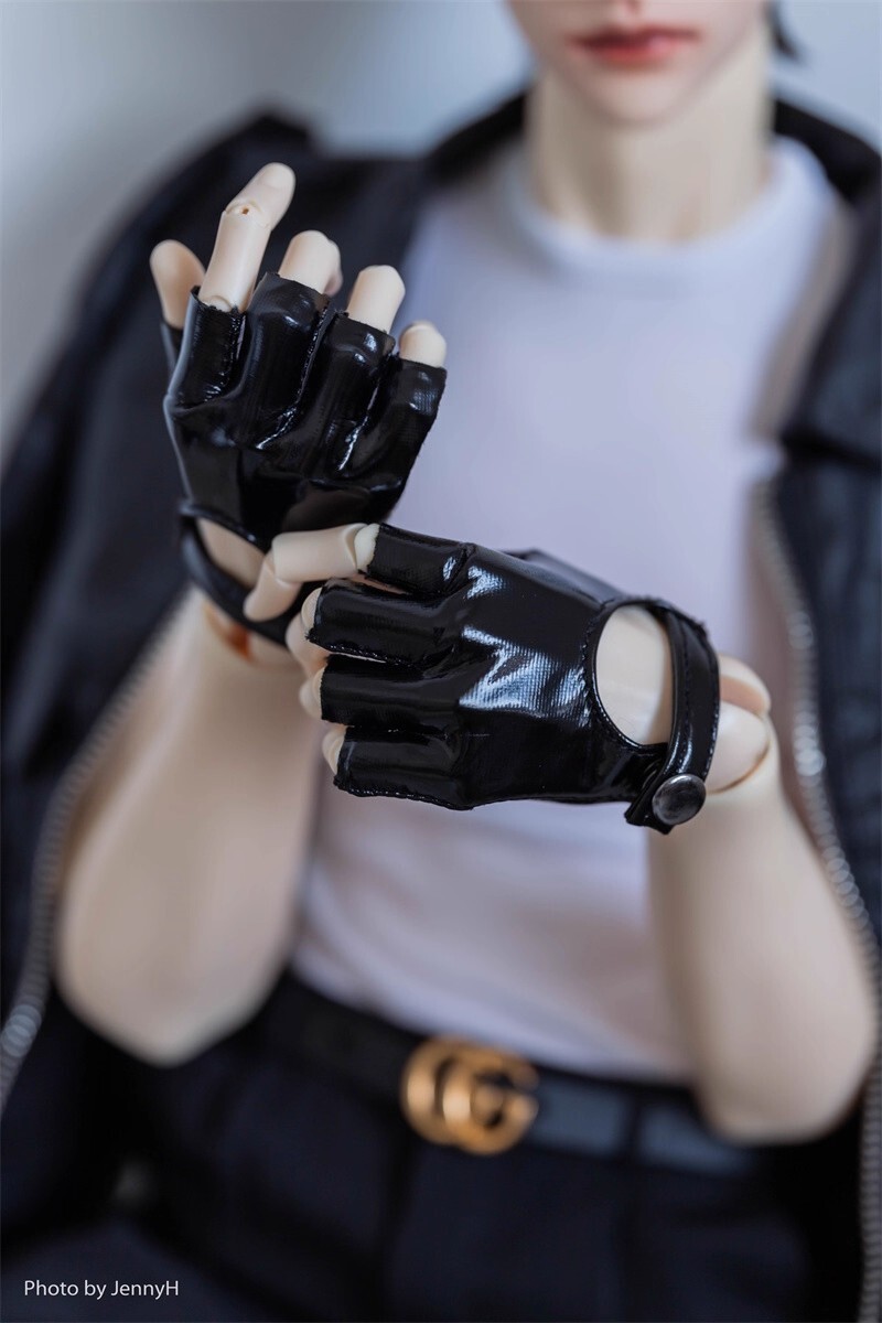 即決!ドール用 SD17手袋 指切り 運転 サイクルグローブ ID75 球体関節人形用おもちゃドールスーパードルフィー25xt002拍卖
