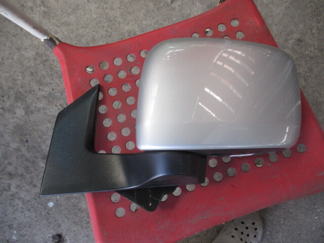 AZワゴン MJ23S 左 ドアミラー 電動格納 シルバー拍卖