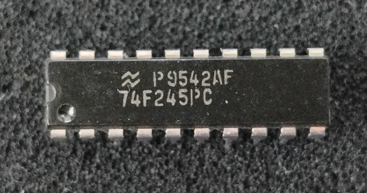 74F245PC ナショナルセミコンダクタ製 8回路双方向スリーステートバッファ74245 74LS245拍卖