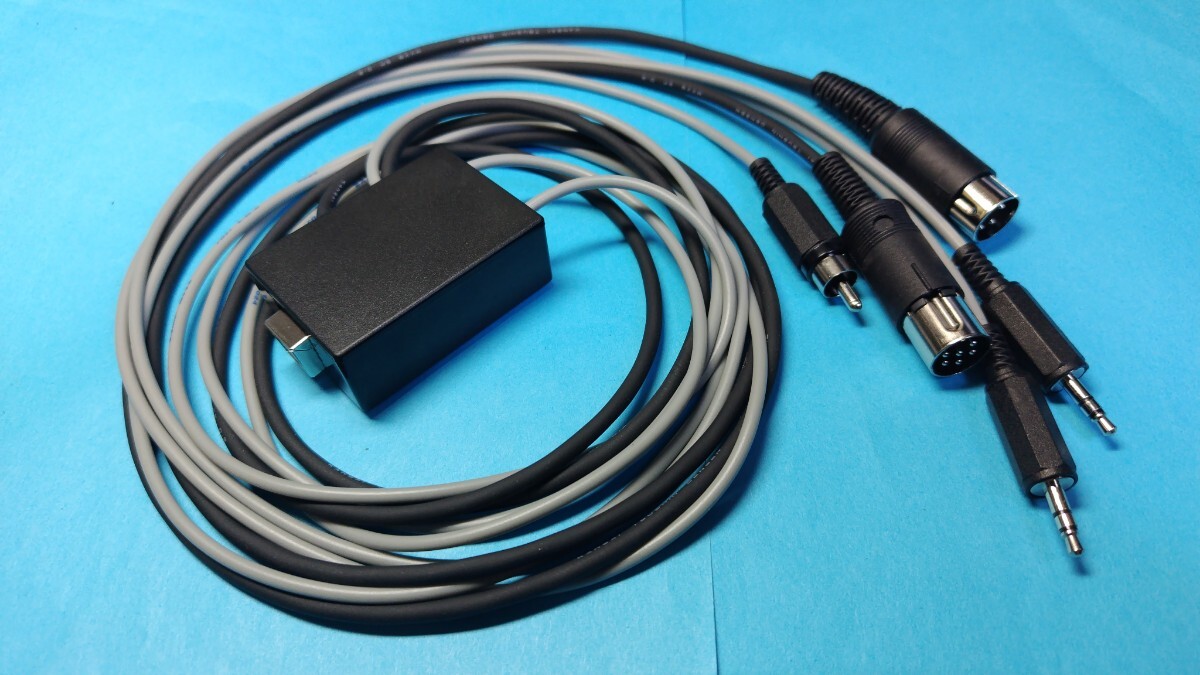 八重洲無線製FT-1021、FT-1000他用USB接続CAT+デジタルモード(FT8,RTTY,SSTV他)インターフェース(USBケーブル付属)拍卖