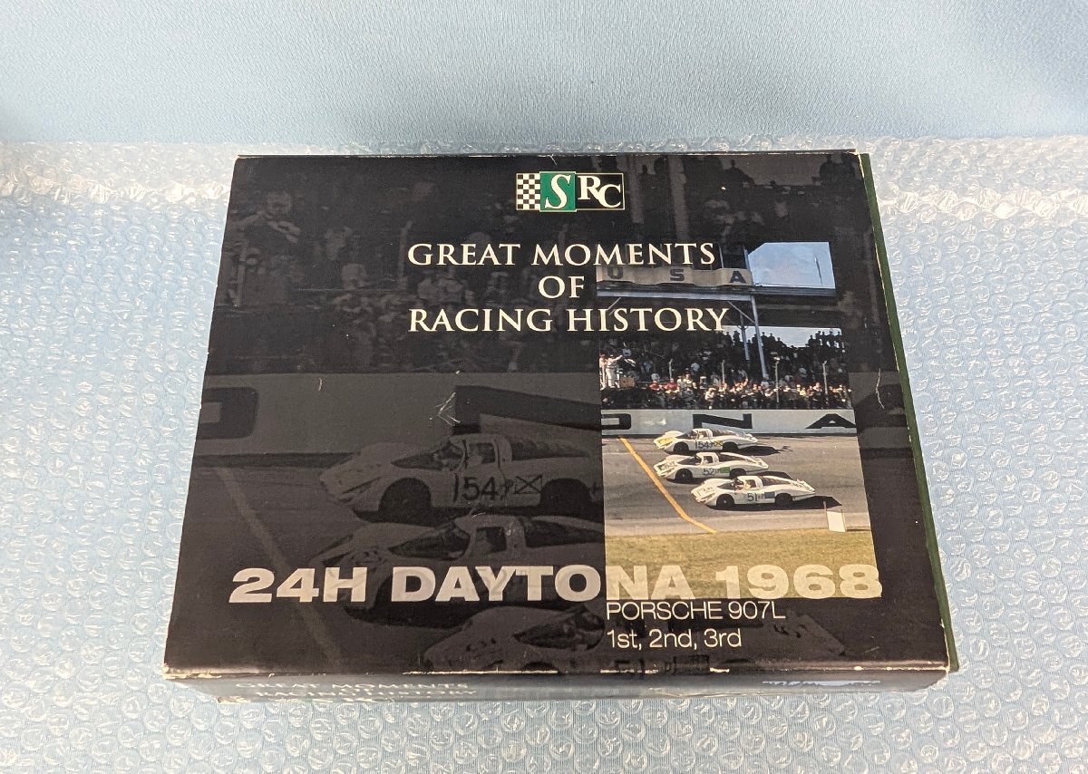 ◆AA スロットカー SRC ポルシェ 907L 24H Daytona 1968 1st 2nd 3rd 3種セット デイトナ 動作未確認 現状渡し拍卖