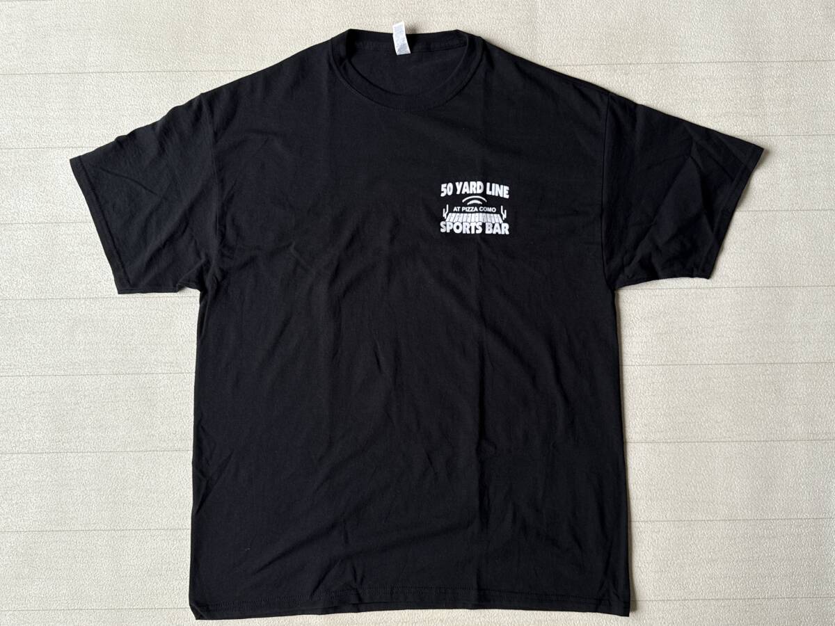 JERZEES ジャージーズ USA直輸入 古着 半袖 企業もの Tシャツ メンズ XL ブラック トップス 中古拍卖