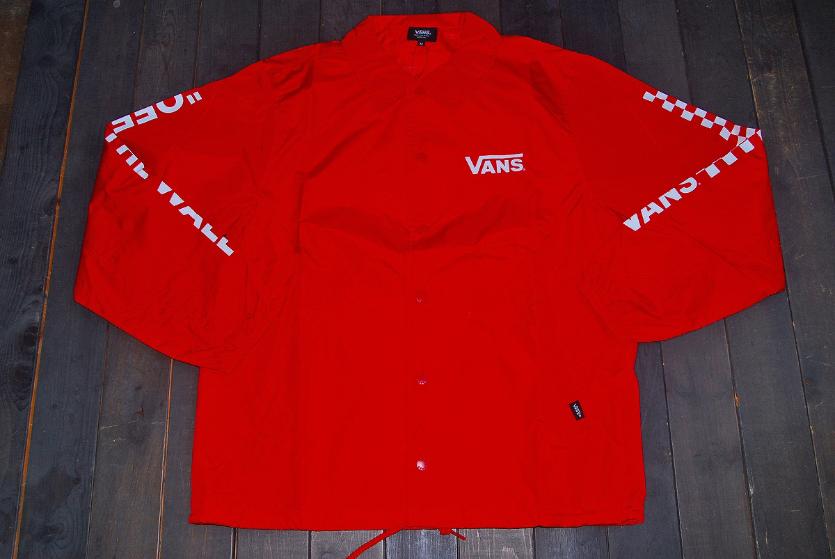 ATT21★形とても良い!定価11880円★VANS★バンズ/赤★М★倉庫保管の未使用品★存在感抜群!★シルエット抜群!拍卖