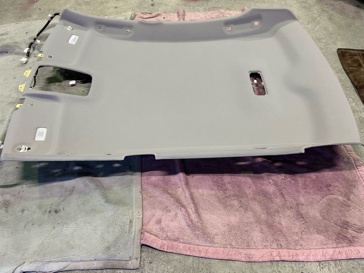 210クラウンアスリートG 後期 純正天井ルーフヘッドライニング拍卖