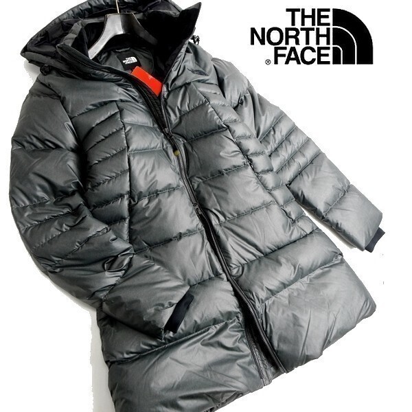 THE NORTH FACE ノースフェイス 新品 定4.2万 耐久撥水 フード付 ダウンコート ジャケット DG80 DGY 80XS レディース▲052▼kkf2338d拍卖