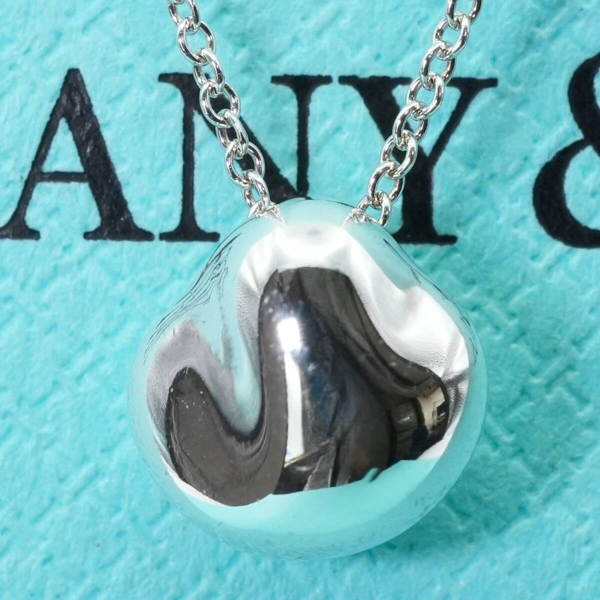 極美品希少 ティファニー ナゲット ペンダント ネックレス/25-563S拍卖