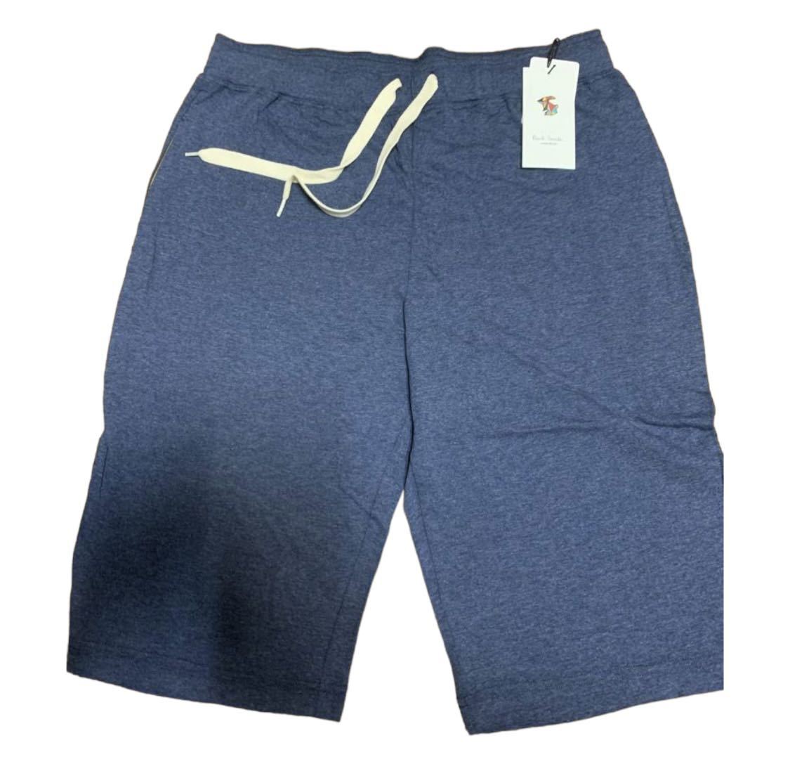 『新品』ポールスミス ハーフパンツ ルームウェア 7466ブルーL拍卖