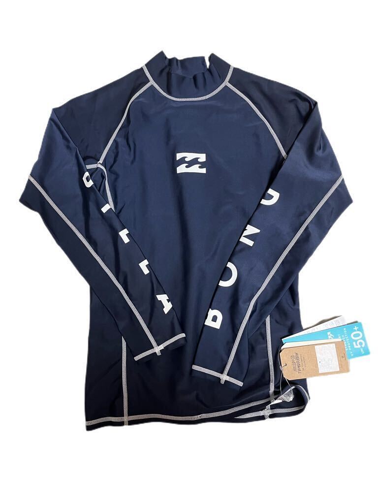 ビラボン ラッシュガード BE013Z30 ネイビー サイズM拍卖