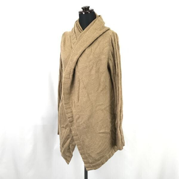 シップス/SHIPS☆ボタンレスカーディガン/ニットコート/フーディー【レディースFREE/茶/brown】Coats/Jackets/Jumpers◇cBH359拍卖