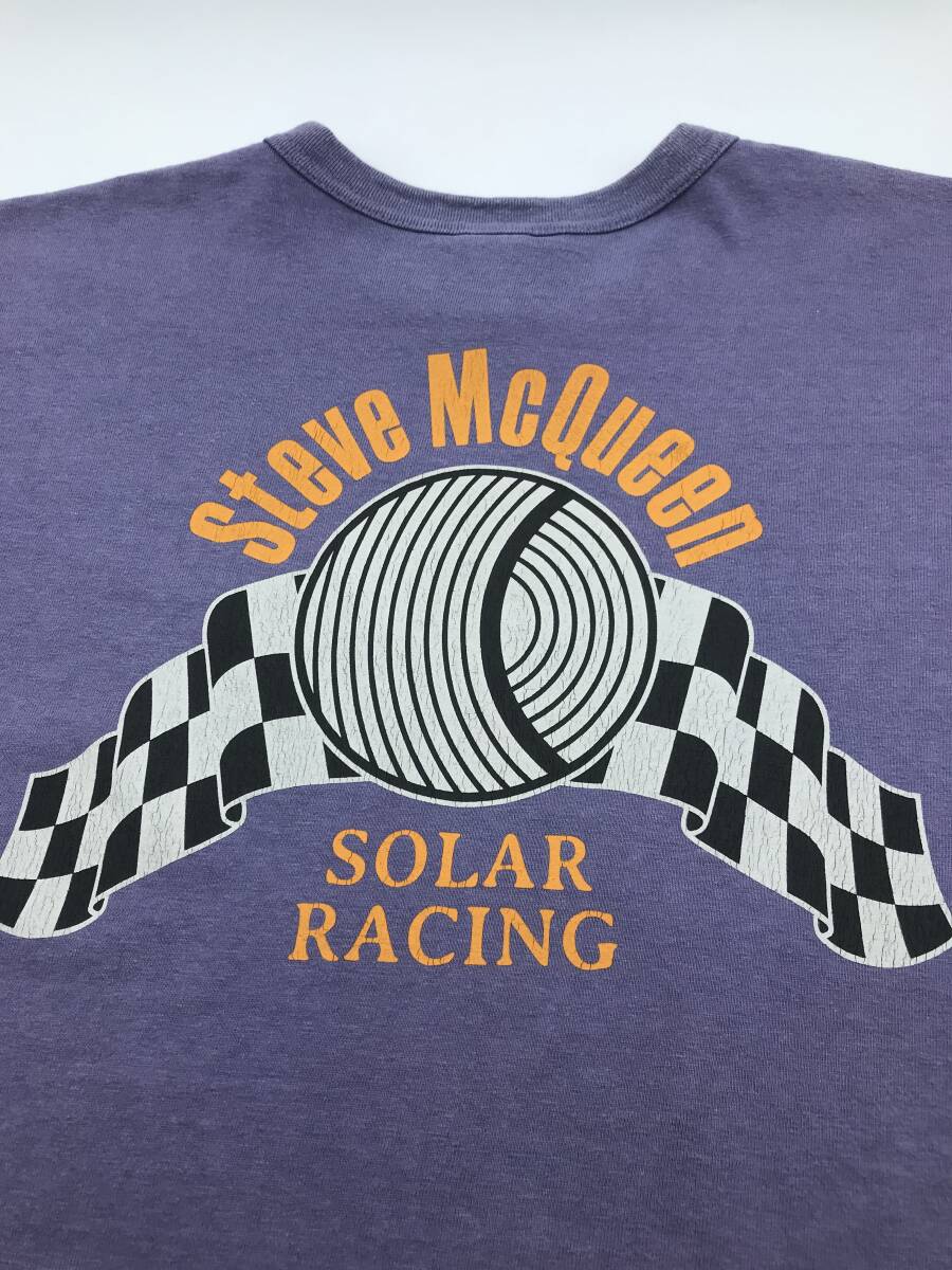 TOYS McCOY 半袖トイズマッコイ スティーブマックイーンTeeシャツ/ナス紺/M/フリーホイラーズ バズリクソンズ拍卖