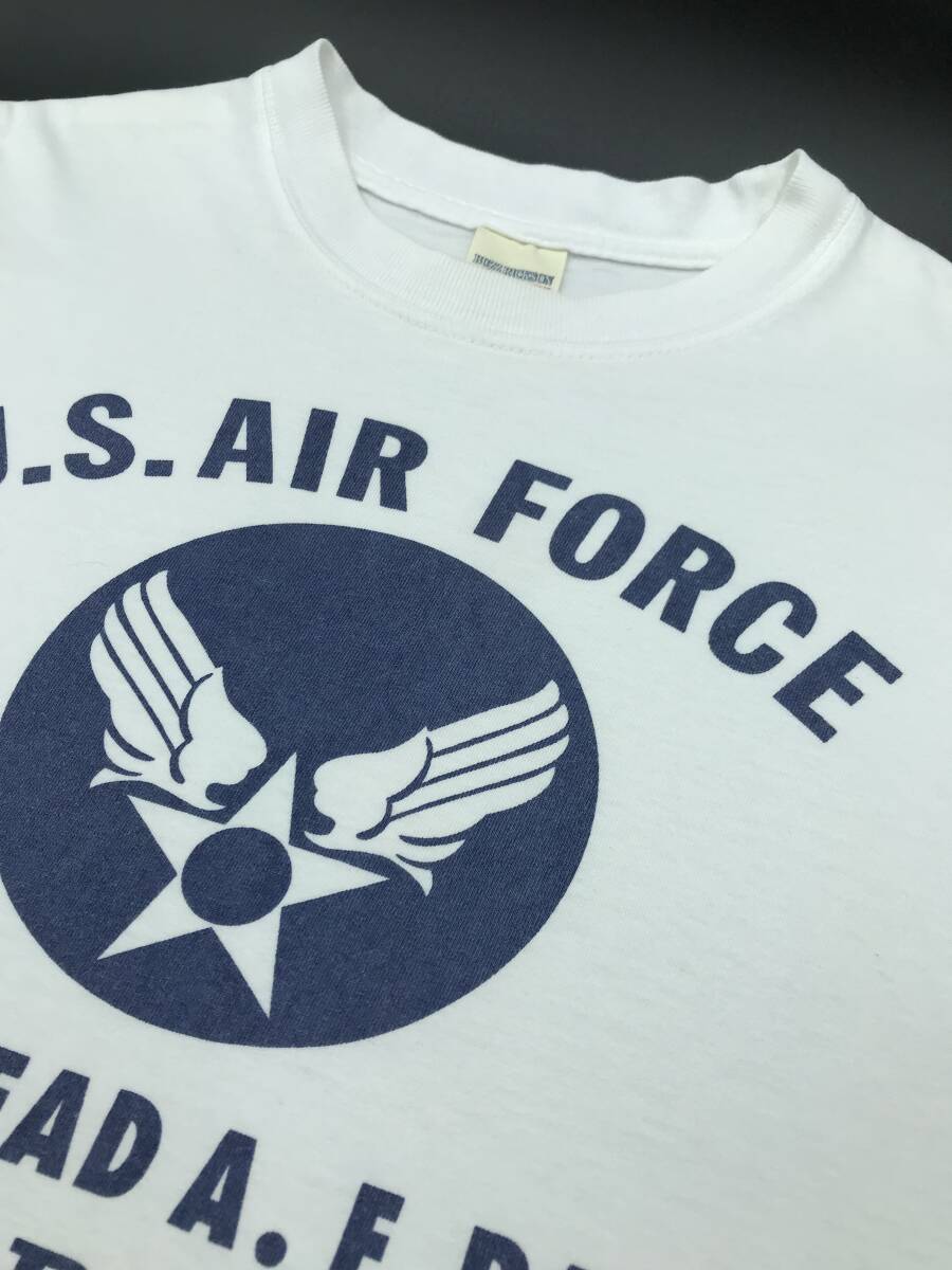 【アメリカ製】BUZZ RICKSON'S 半袖バズリクソンズTeeシャツUS AIR FORCE/白/S/トイズマッコイ250809拍卖