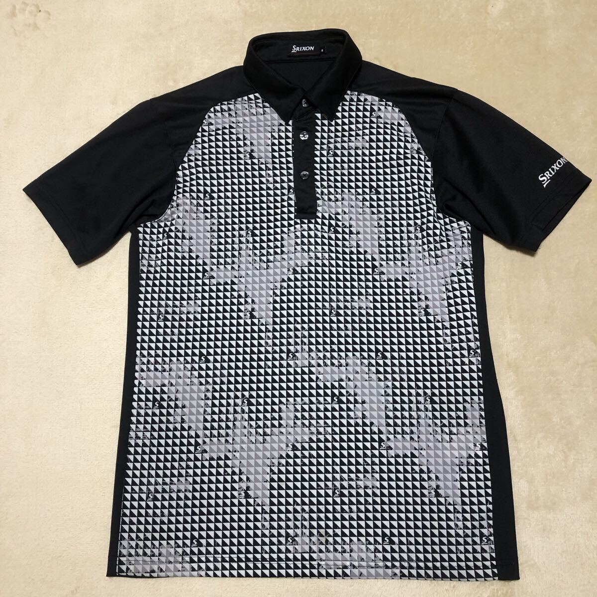 【SRIXON】半袖スポーツシャツ《M》拍卖