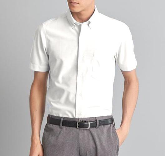 GREEN LABEL RELAXING 春夏 サイズ XL 31161990230 白 ホワイト ビジカジ united arrows 無地 ボタンダウン ビジネス テレワーク シャツ拍卖