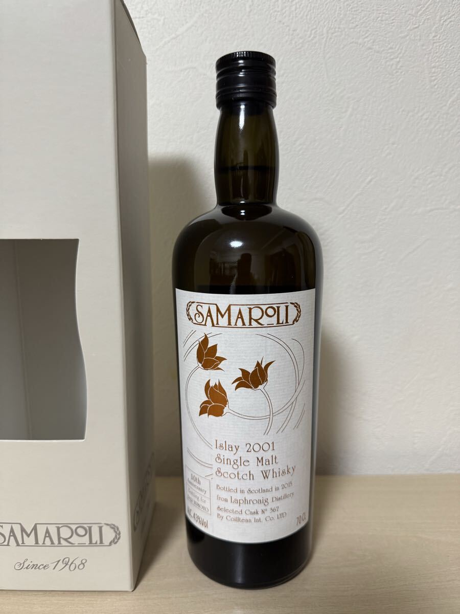 ★SAMAROLI★サマローリ ラフロイグ2001未開封品アイラ島 LAPHROAIG サマロイグ 拍卖