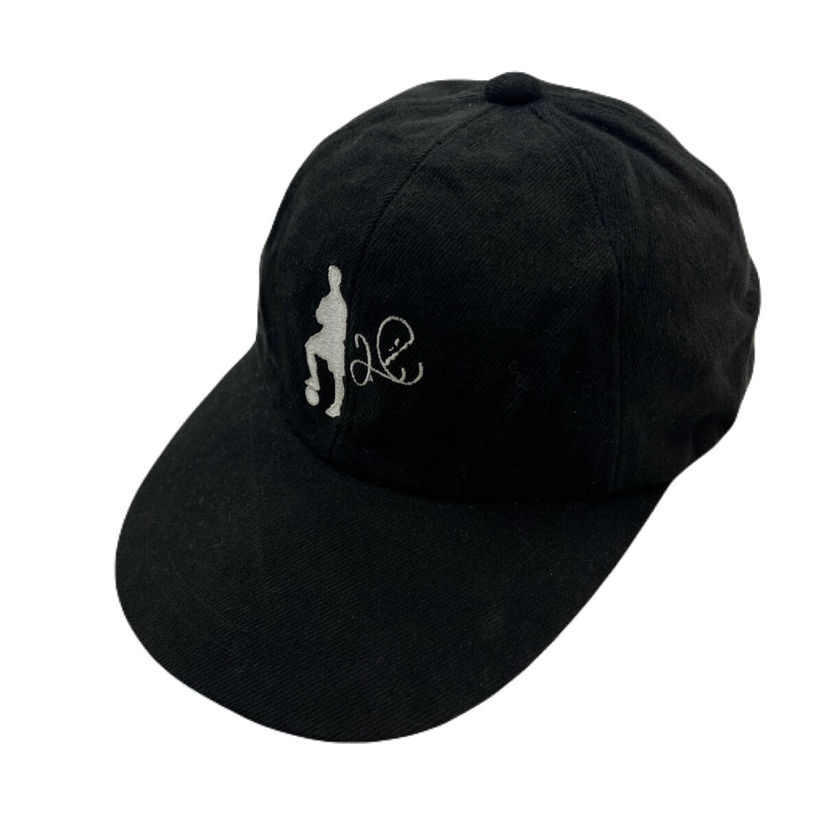 GET DUNLOP ダンロップ キャップ 帽子 ブラック 黒 コットン製 シンプル ノベルティ サッカー ●FMC196拍卖