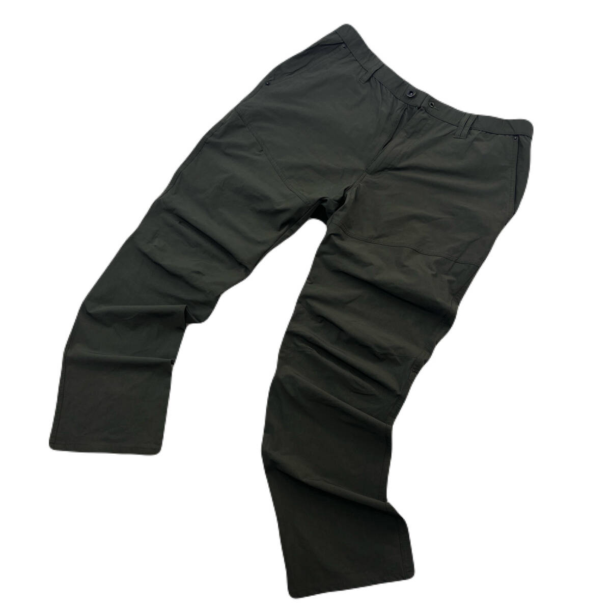 フィールドコア ストレッチ ナイロン パンツ テーパード 細身 4Lビッグサイズ オリーブカーキ 【 アウトドアなどに 】 FIELD CORE ●Ja8800拍卖