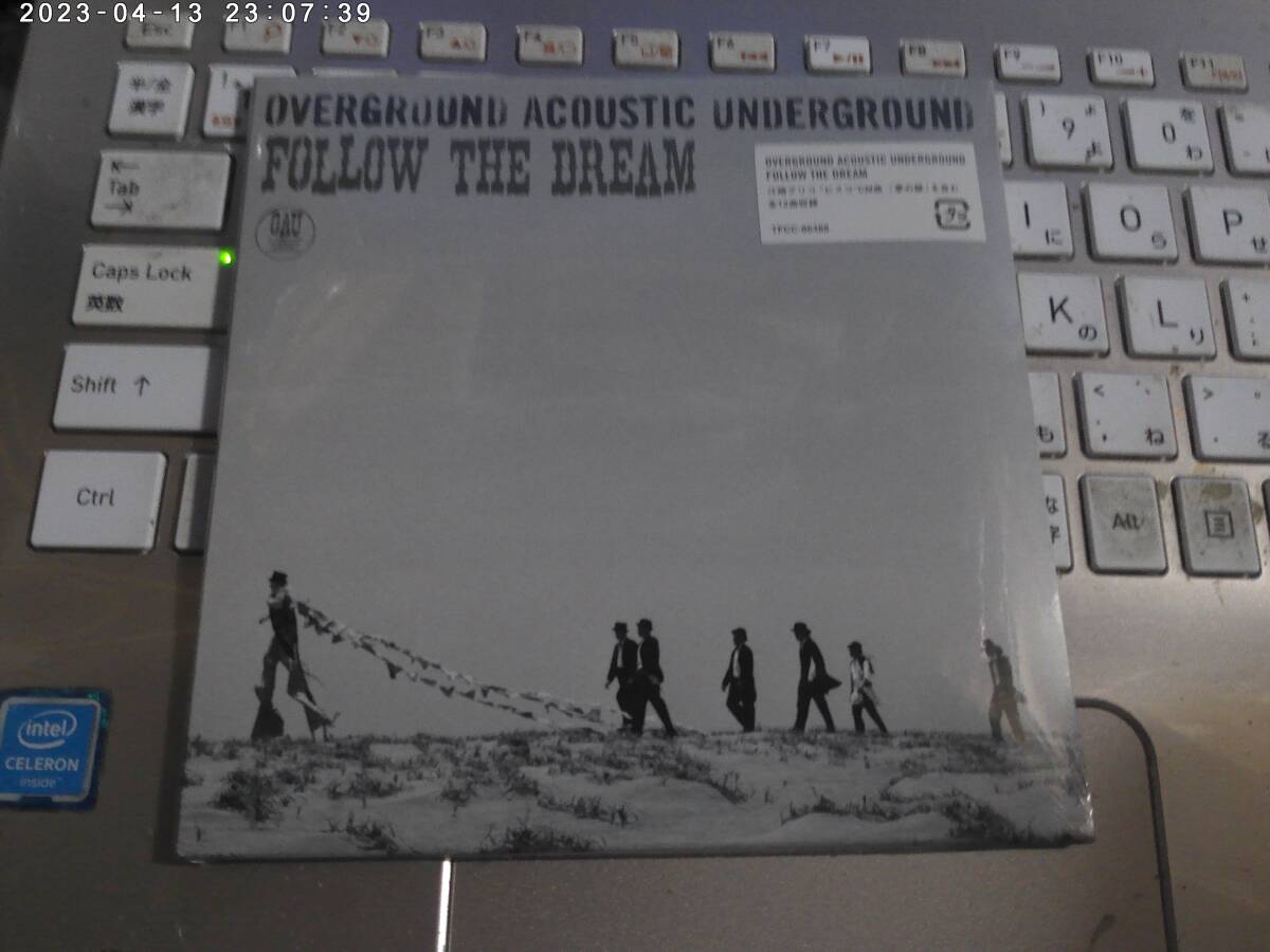 OVERGROUND ACOUSTIC UNDERGROUND OAU / FOLLOW THE DREAM 紙ジャケCD 非売品 未開封 BRAHMAN TOSHI-LOW JOHNSONS MOTORCAR IMA21 拍卖