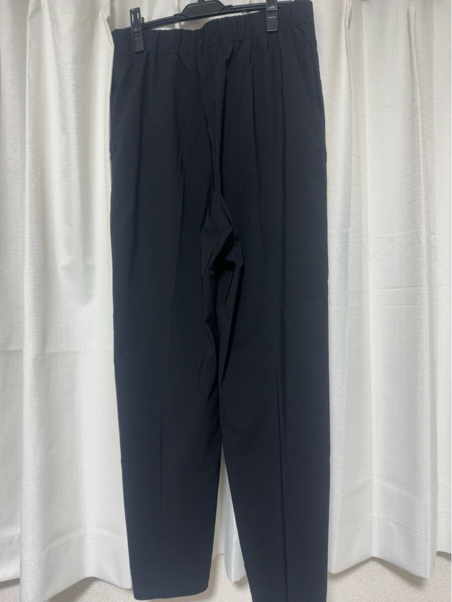 フェリシモIEDIT☆パンツ☆ スラックス☆通勤☆通学☆キチンと見え☆レディース☆未使用☆ブラック系☆ 黒系☆ウエスト総ゴム☆LL拍卖