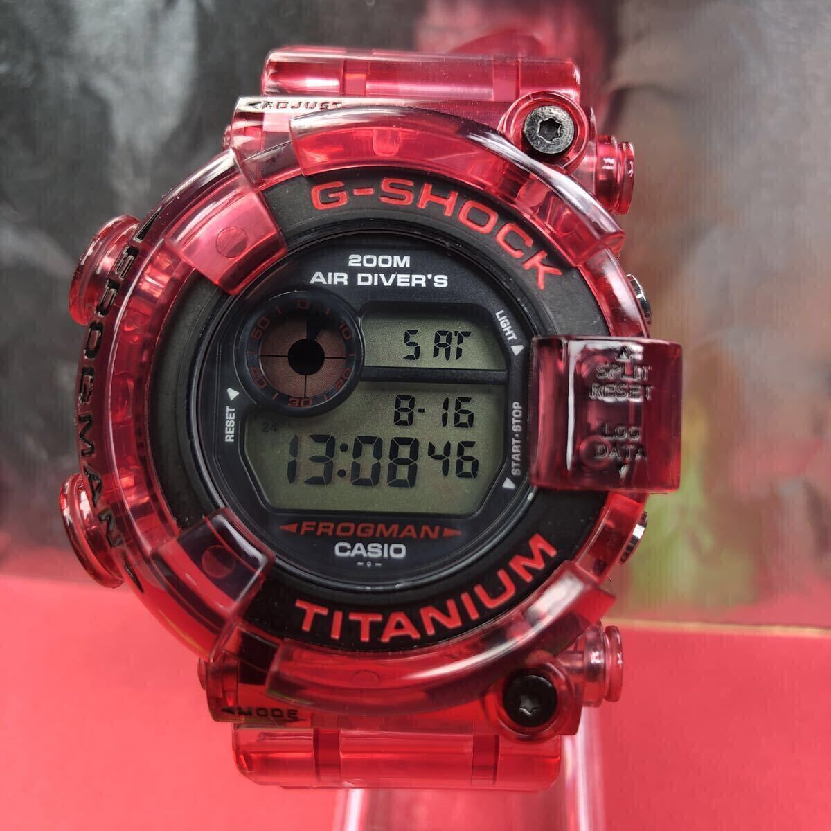 赤蛙 DW-8200F-4JR カスタム&リメイク CASIO G-SHOCK FROGMAN拍卖