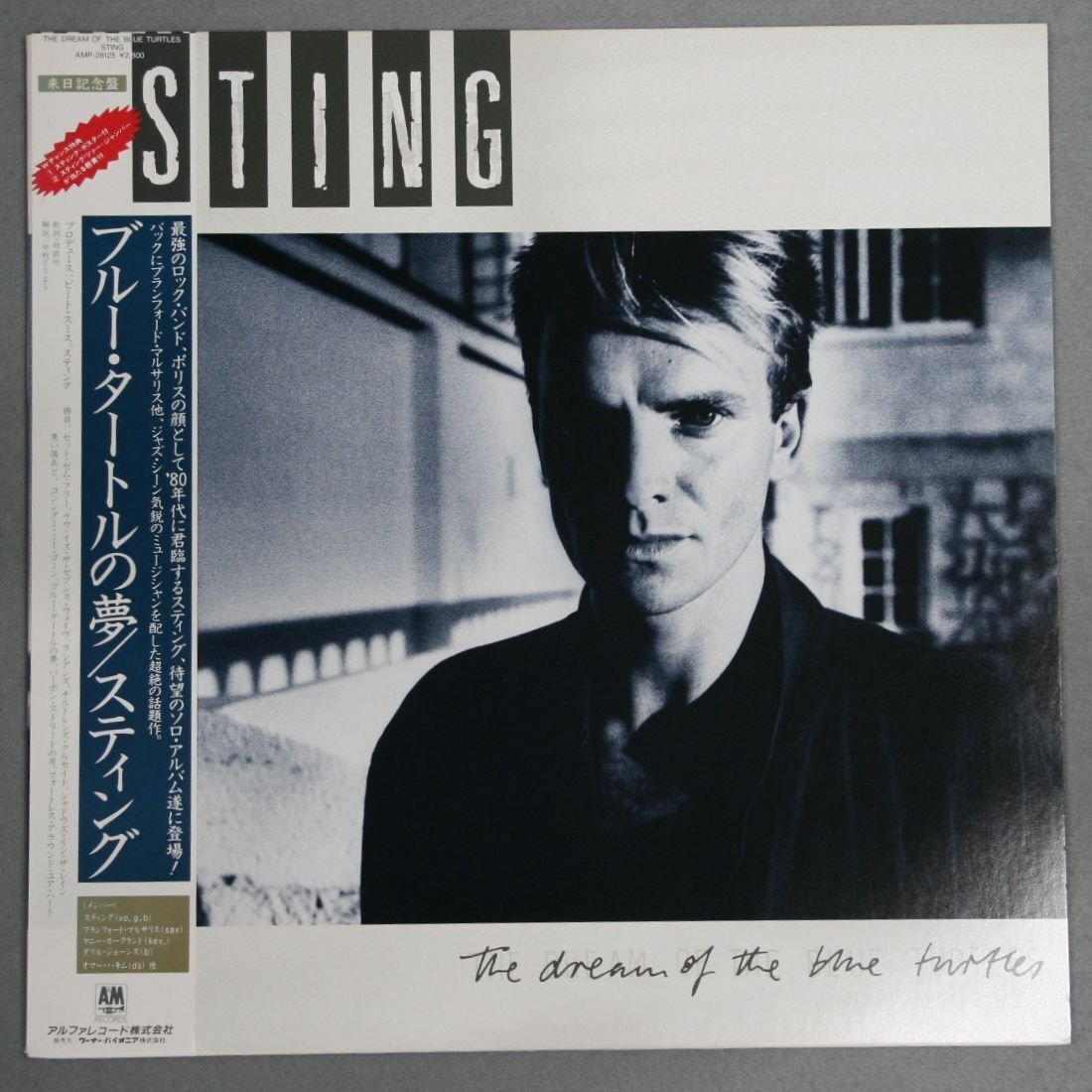 中古LP「THE DREAM OF THE BLUE TURTLES / ブルー・タートルの夢」スティング STING拍卖