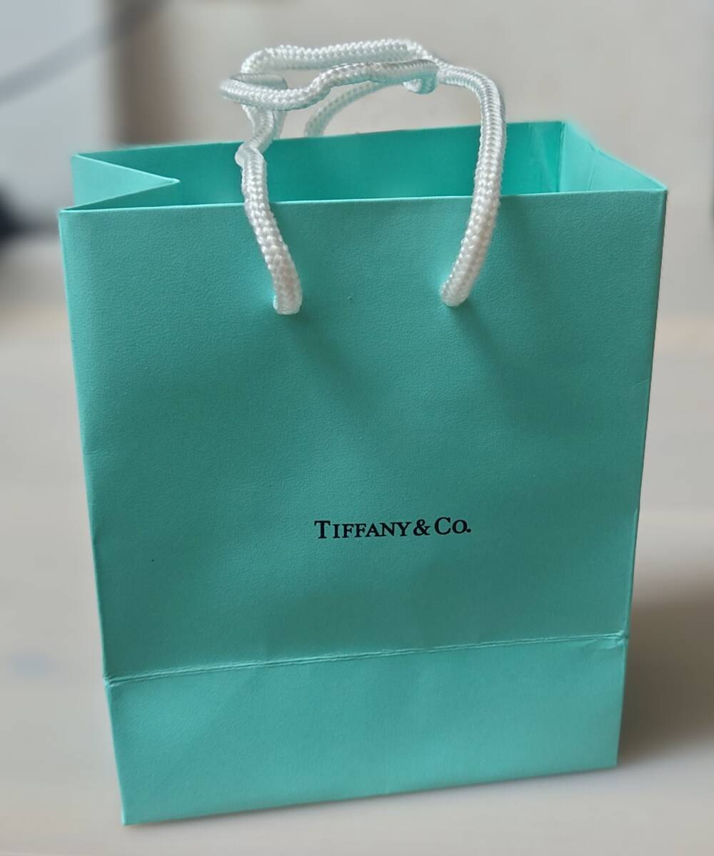 TIFFANY & CO. ティファニー 紙袋 ショッピングバッグ 15×12.5×7cm拍卖