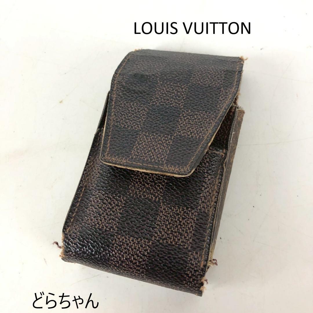 LOUIS VUITTON ルイヴィトン エテュイ シガレットケース タバコケース ダミエ ブランド 定番 ブランド小物 中古 人気 ファッション小物拍卖