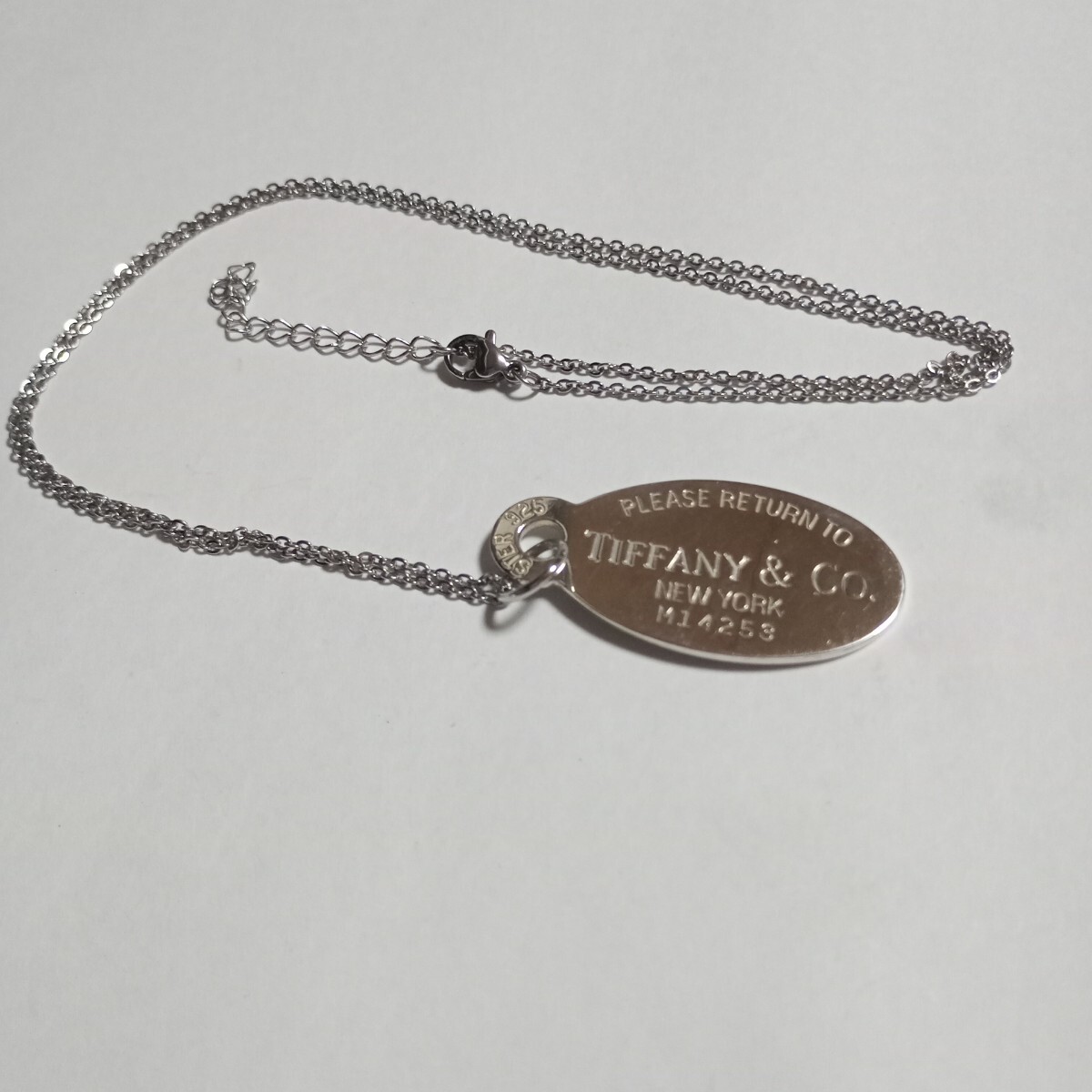 TIFFANY&Co. ティファニー ネックレス リターントウ オーバルタグ 【ZN6700ujma】拍卖