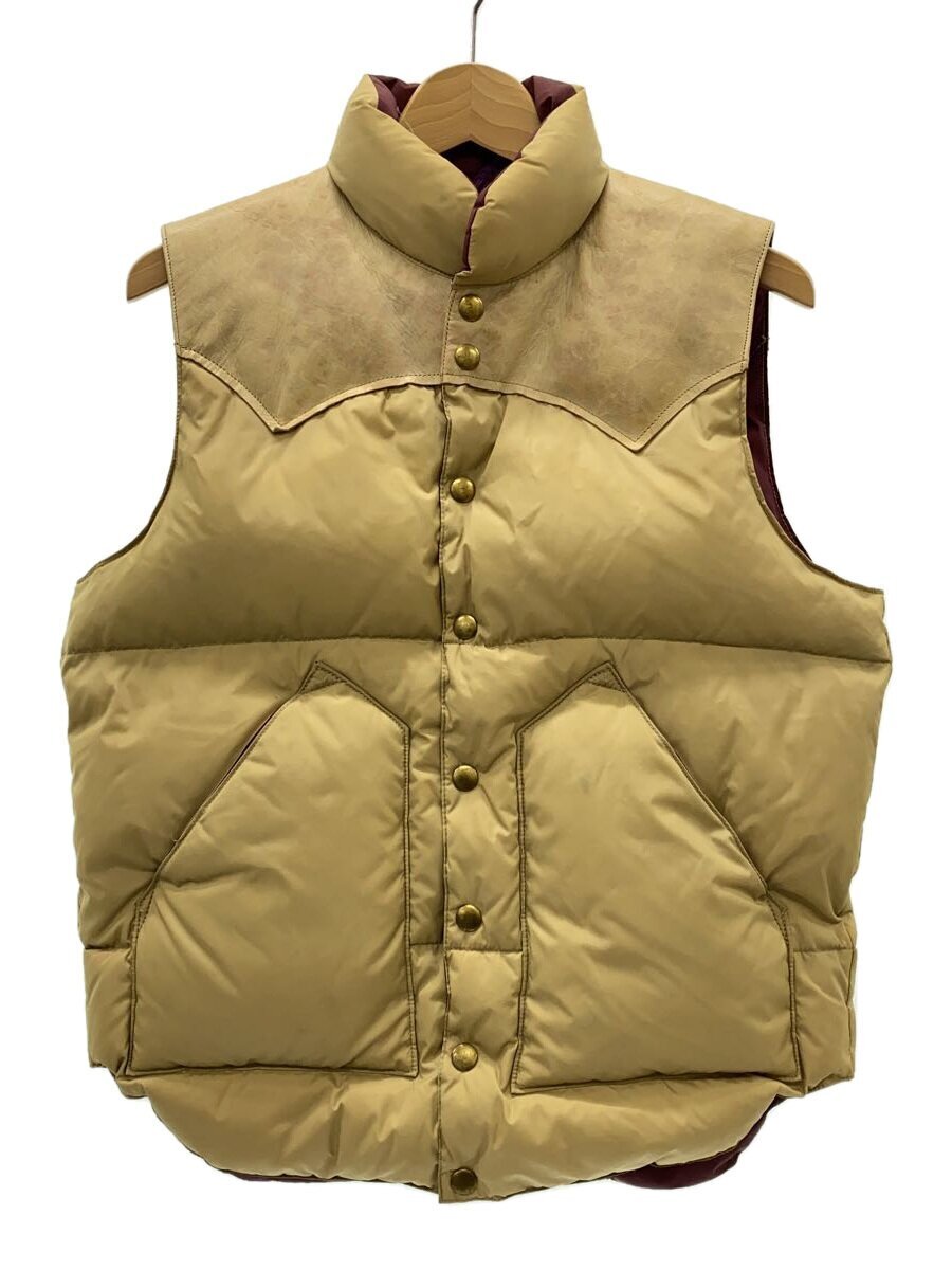 Rocky Mountain Featherbed◆ダウンベスト/36/ナイロン/IVO/無地拍卖