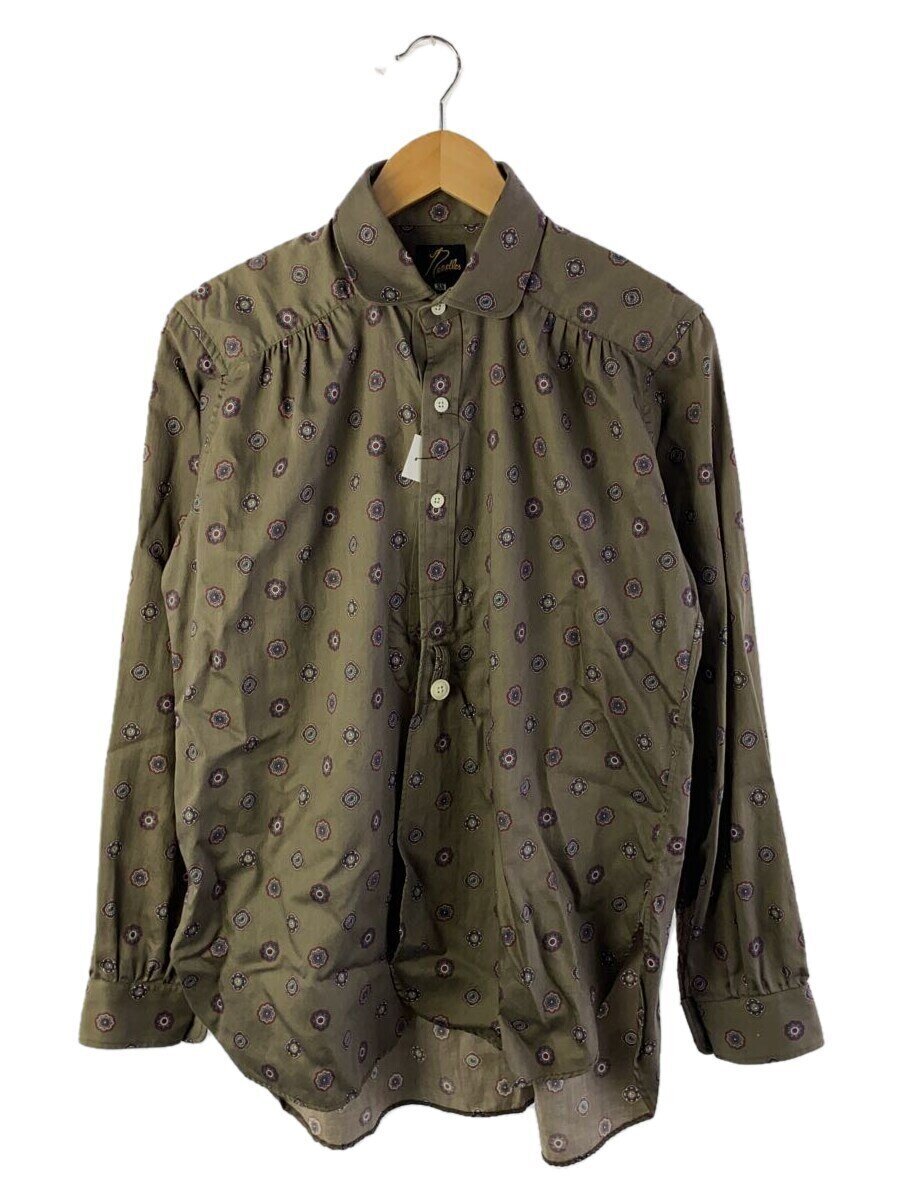 Needles◆長袖シャツ/XS/コットン/KHK/ペーズリー/J0196拍卖