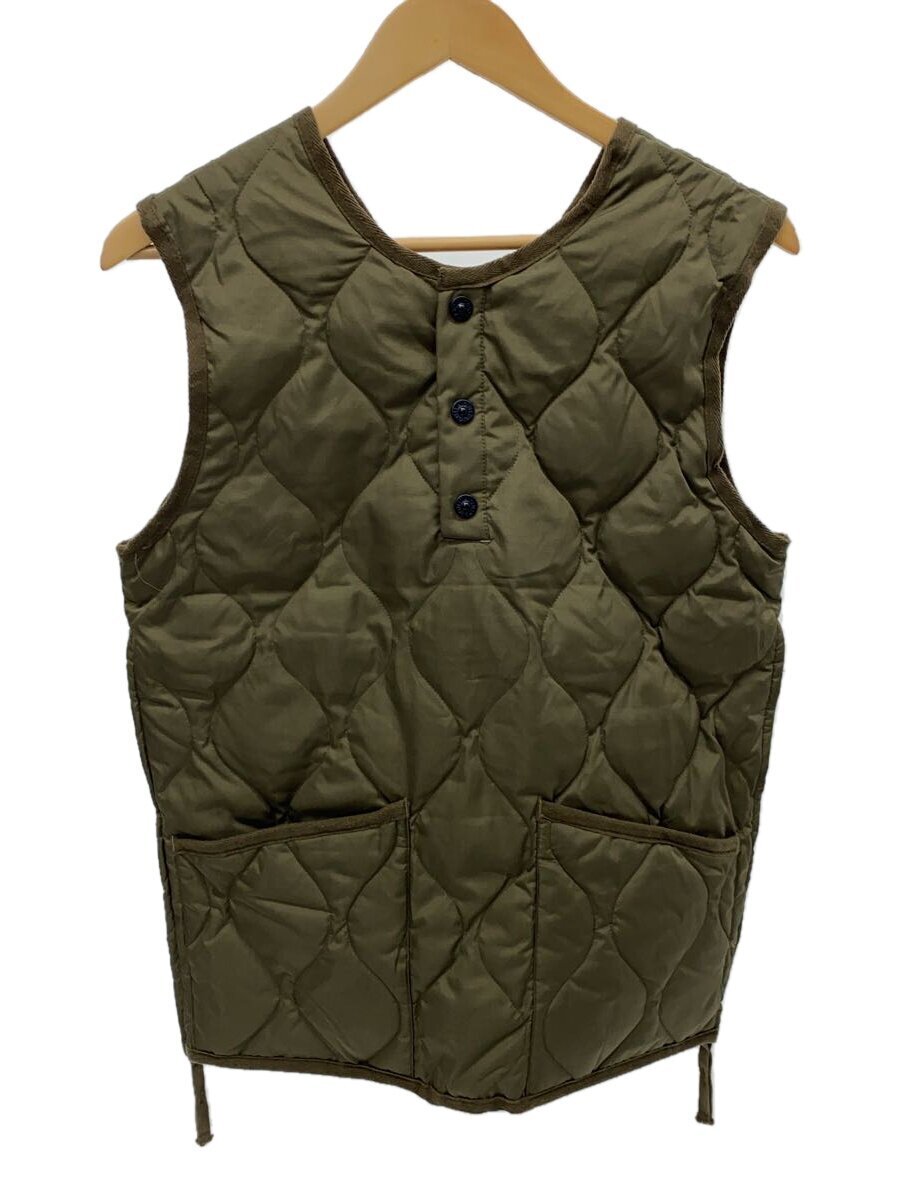 TAION◆ダウンベスト/XS/-/KHK/無地/QC-078287拍卖