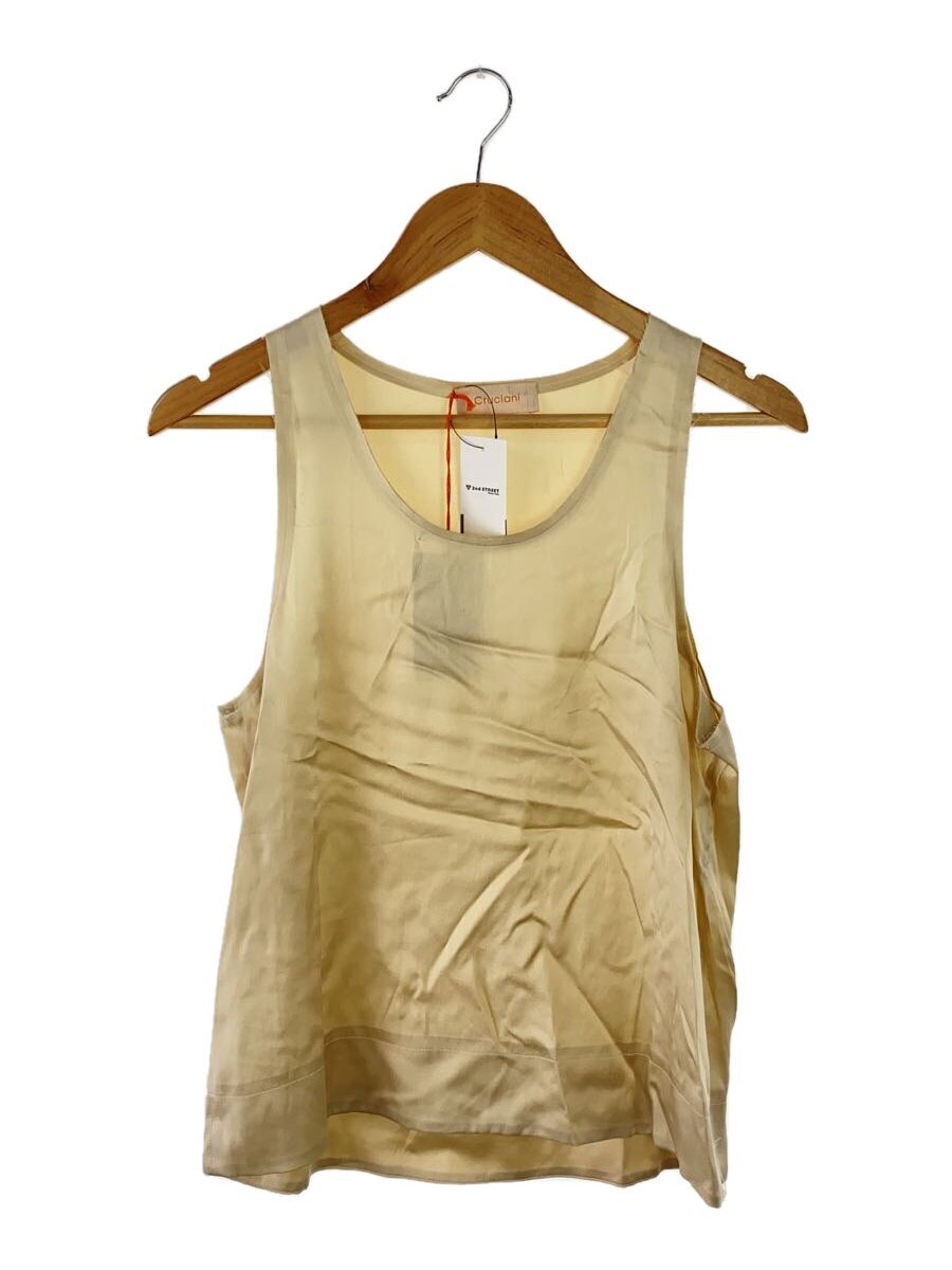 Cruciani◆ノースリーブカットソー/-/シルク/ベージュ拍卖