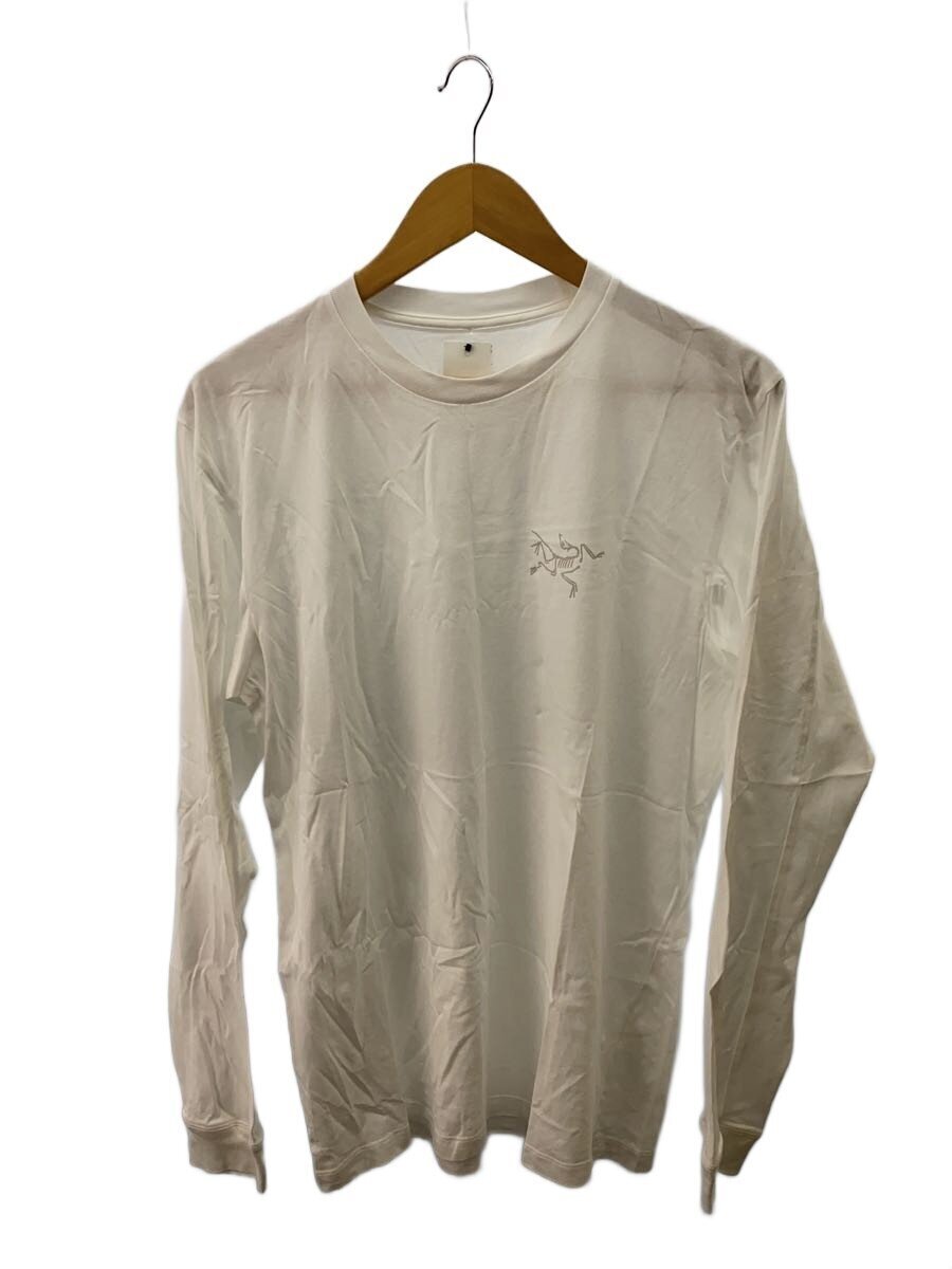 ARC’TERYX◆長袖Tシャツ/S/コットン/WHT/無地/X000009536/KRAGG SL拍卖