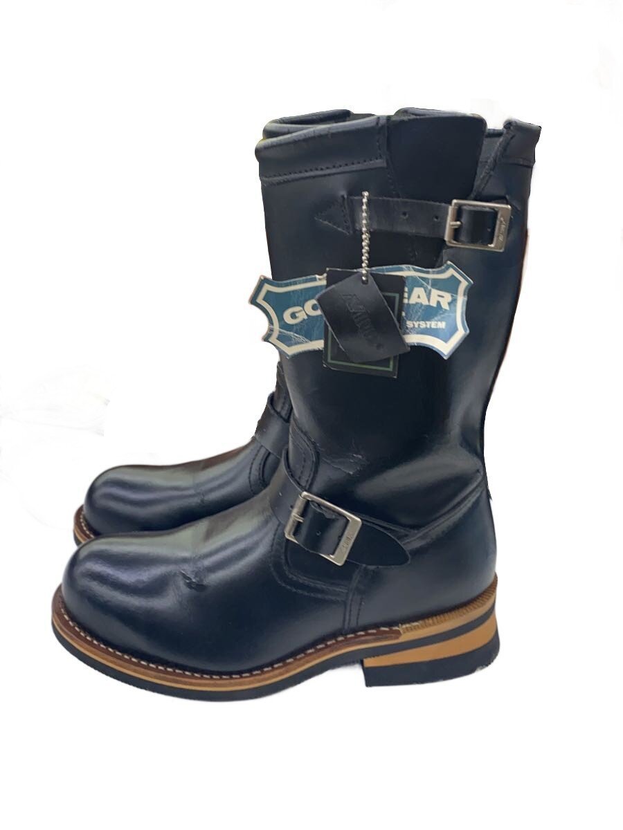 AVIREX◆エンジニアブーツ/25cm/BLK/レザー拍卖