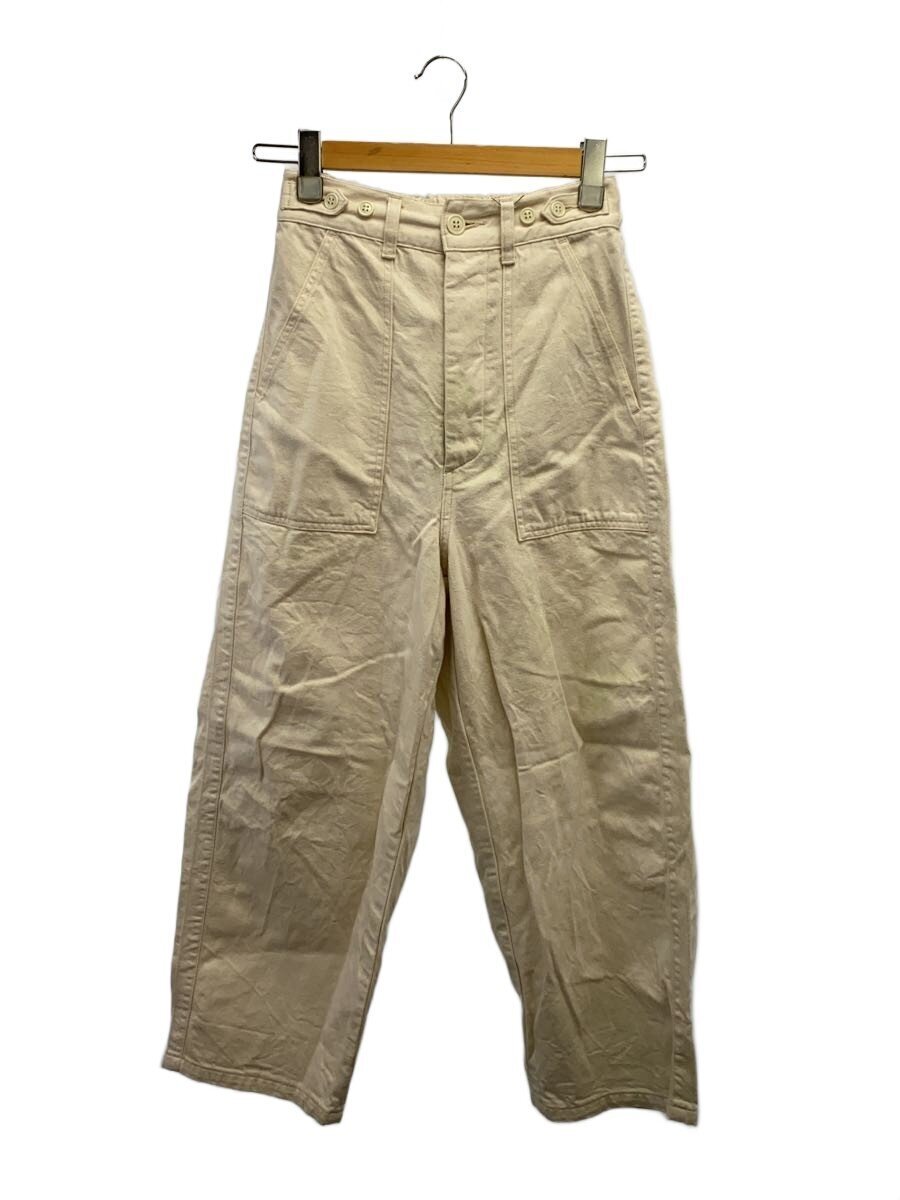 Ordinary Fits◆ボトム/0/コットン/WHT/無地拍卖