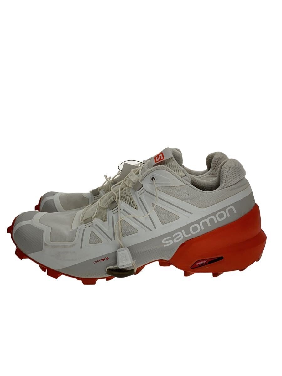 salomon◆Speedcross 5/ローカットスニーカー/26.5cm/WHT/409684拍卖
