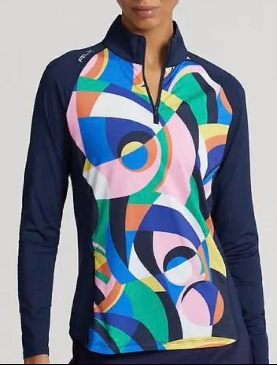 送料無料 新品 RALPH LAUREN ゴルフ1/4ジップ プルオーバー M拍卖