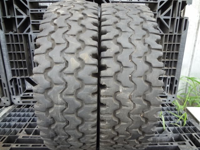 ●L285 フォークリフト 冬 ブリヂストン INDUSTRIAL SNOW01 6.50-10 10PLY 2本 2017年製・2019年製 NYLON拍卖