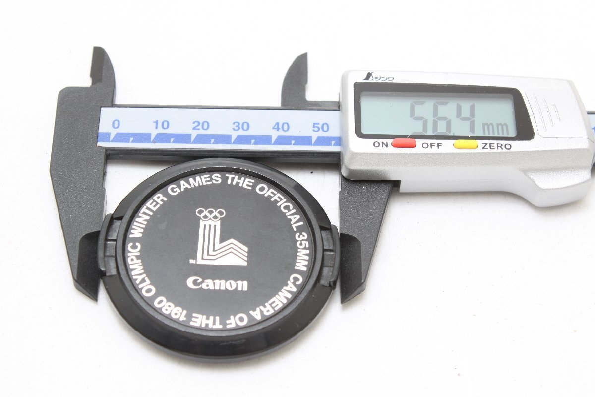 ※ 純正 52mm フィルター径 1980年 ソ連 モスクワオリンピック Canon キャノン キャップ 3701拍卖