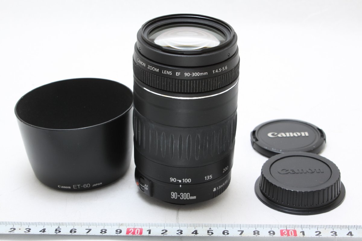 ※ EOS EF キャノン 90-300mm f4-5.6 マクロ機能 ET-60 純正フード キャップ前後 AA0546拍卖