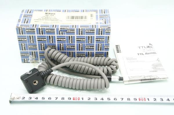 ※ 新品 ニコン シンクロコード SC-24 TTL調光 マルチフラッシュ 他用 Aa0223拍卖