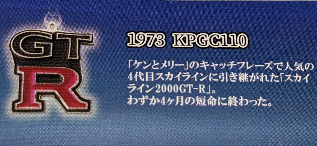 1973 KPGC110 ケンメリ NISSAN GT-Rカーエンブレムメタルキーホルダーコンプリートコレクション トイズキャビン ガチャ ガチャガチャ拍卖